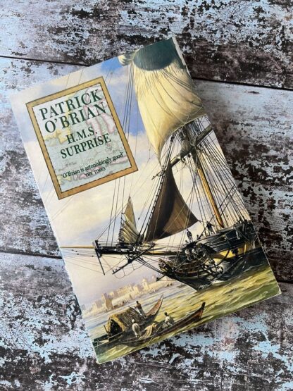 An image of a book by Patrick O'Brian - HMS Surprise