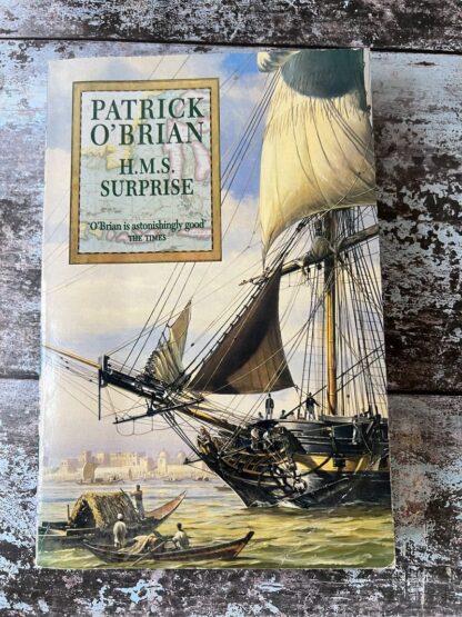 An image of a book by Patrick O'Brian - HMS Surprise