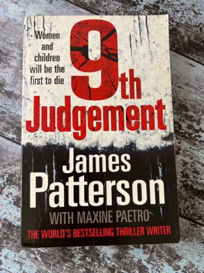 An image of a book by James Patterson - 9th Judgement