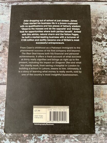An image of a book by James Caan - The Real Deal