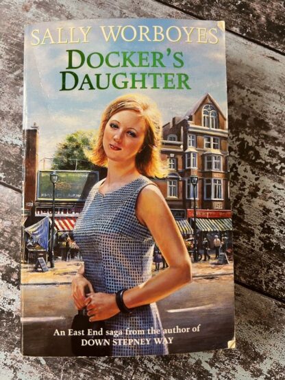 An image of a book by Sally Worboyes - Docker's Daughter