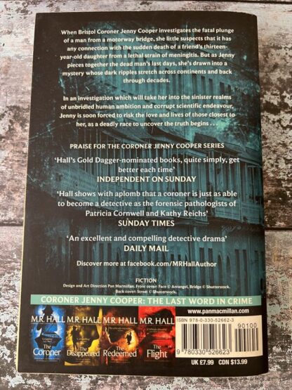 An image of a book by M R Hall - The chosen dead