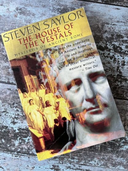 An image of a book by Steve Saylor - The house of the vestals