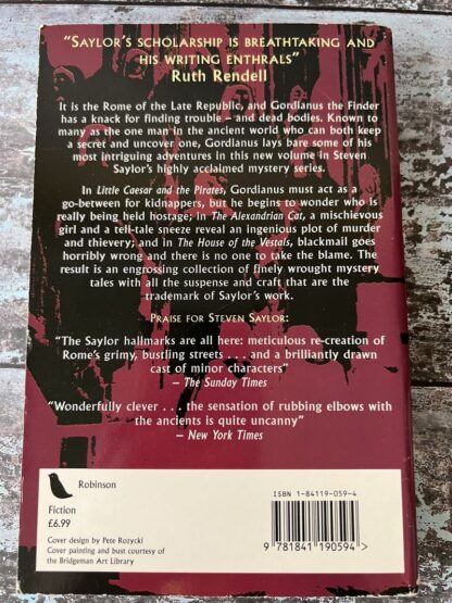 An image of a book by Steve Saylor - The house of the vestals