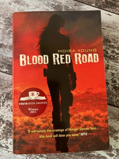 An image of a book by Moira Young - Blood Red Road