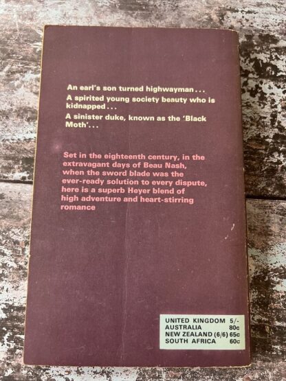 An image of a book by Georgette Meyer - The Black moth