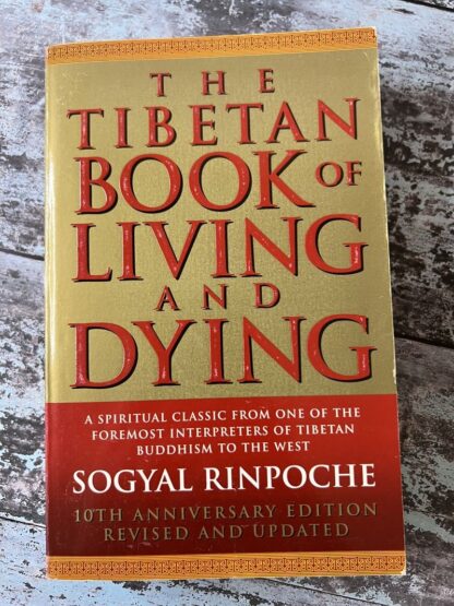 An image of a book by Sogyal Rinpoche - The Tibetan book of living and dying