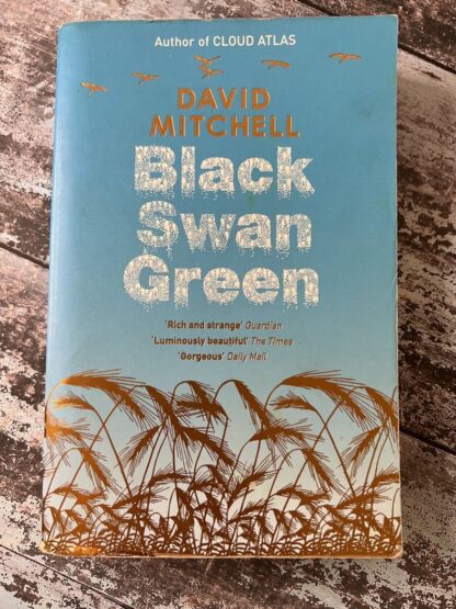 An image of a book by David Mitchell - Black Swan Green