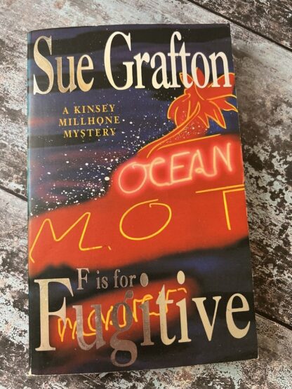 An image of a book by Sue Grafton - F is for Fugitive