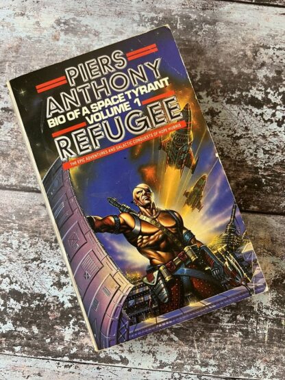 An image of a book by Piers Anthony - Refugee