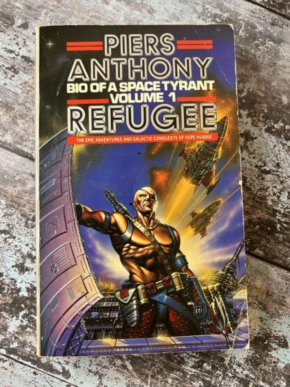 An image of a book by Piers Anthony - Refugee