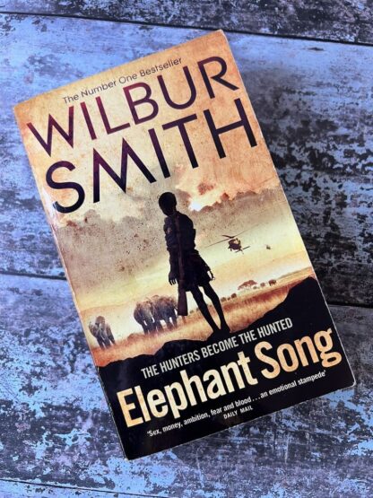 An image of a book by Wilbur Smith - Elephant Song