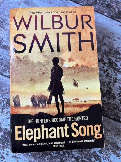 An image of a book by Wilbur Smith - Elephant Song