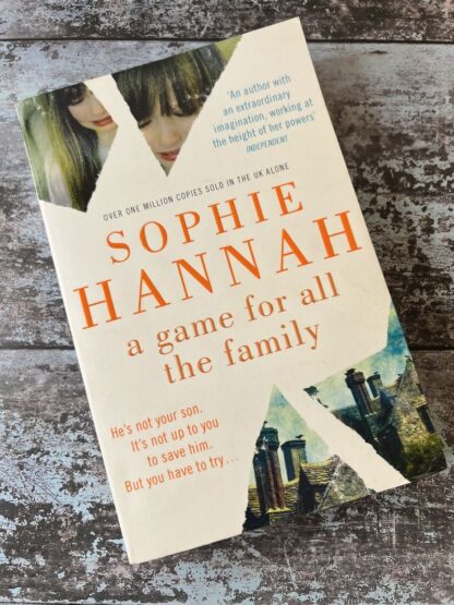 An image of a book by Sophie Hannah - A game for all the family