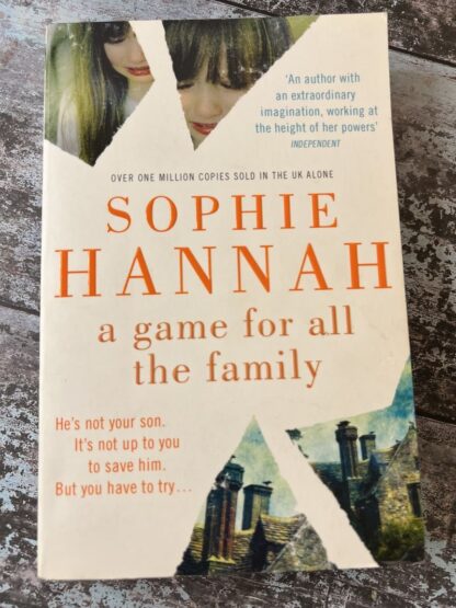 An image of a book by Sophie Hannah - A game for all the family