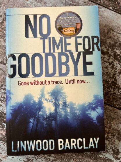An image of a book by Linwood Barclay - No time for goodbye