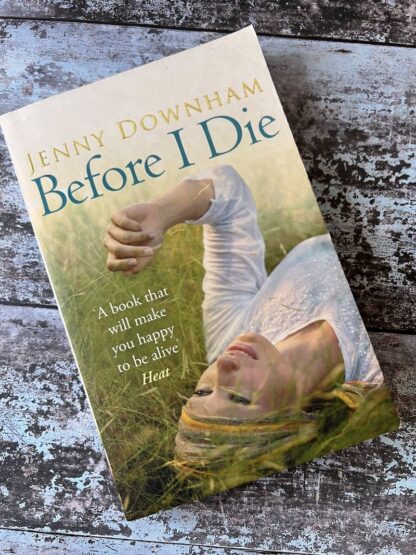 An image of a book by Jenny Downham - Before I die