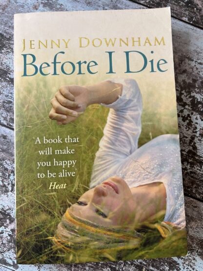 An image of a book by Jenny Downham - Before I die