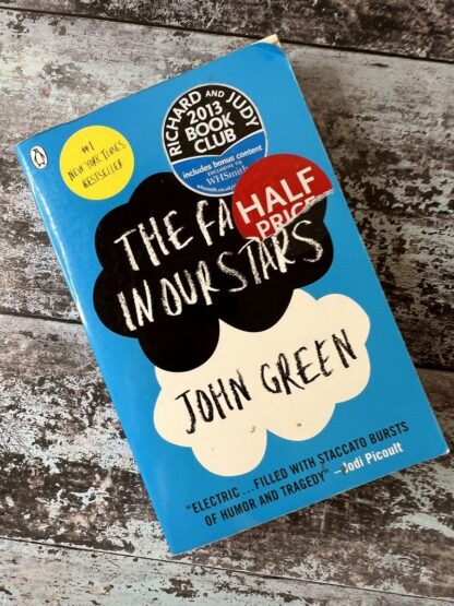 An image of a book by John Green - The Fault in our stars