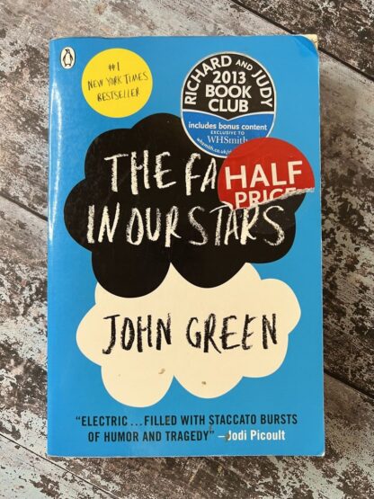 An image of a book by John Green - The Fault in our stars