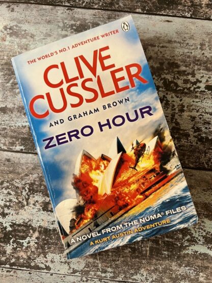 An image of a book by Clive Cussler - Zero Hour