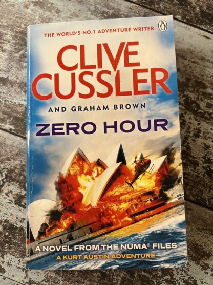 An image of a book by Clive Cussler - Zero Hour