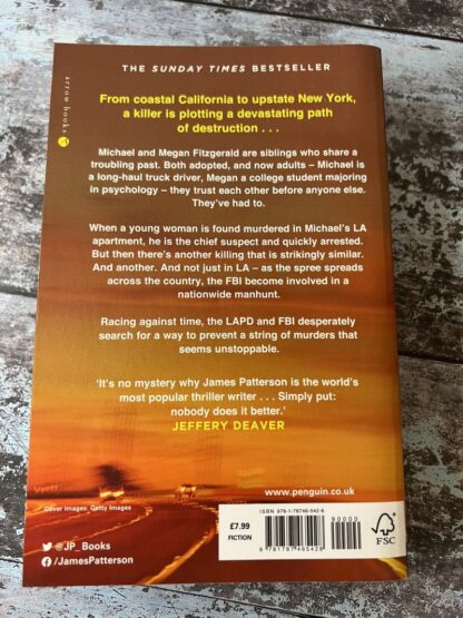 An image of a book by James Patterson - The coast to coast murders