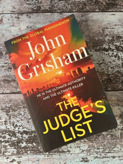 An image of a book by John Grisham - The Judge's List