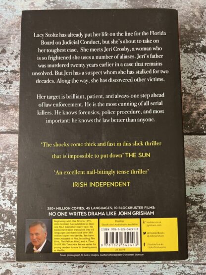 An image of a book by John Grisham - The Judge's List