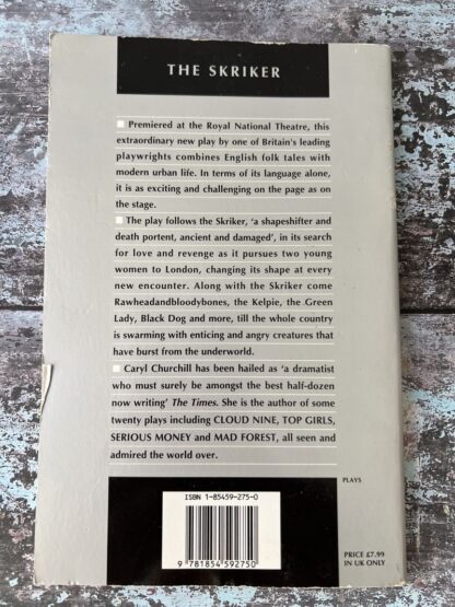 An image of a book by Caryl Churchill - The Striker