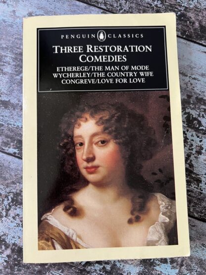 An image of a book Three Restoration Comedies