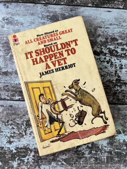 An image of a book by James Herriot - It Shouldn't Happen to a Vet