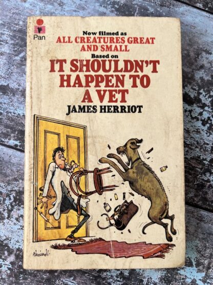 An image of a book by James Herriot - It Shouldn't Happen to a Vet