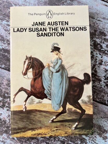 An image of a book by Jane Austen - Lady Susan / The Watsons Sanditon