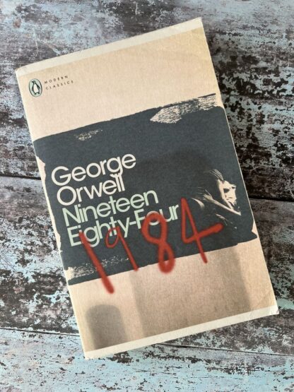 An image of a book by George Orwell - Nineteen Eighty-Four