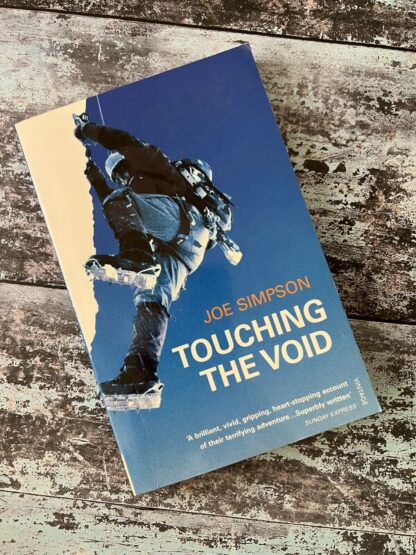 An image of a book by Joe Simpson - Touching the Void