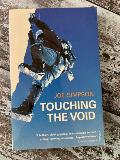 An image of a book by Joe Simpson - Touching the Void