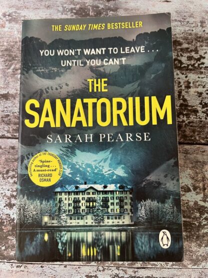 An image of a book by Sarah Pearse - The Sanatorium