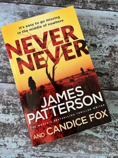 An image of a book by James Patterson - Never Never