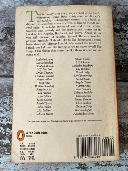 An image of a book by Malcolm Bradbury - Modern British Short Stories