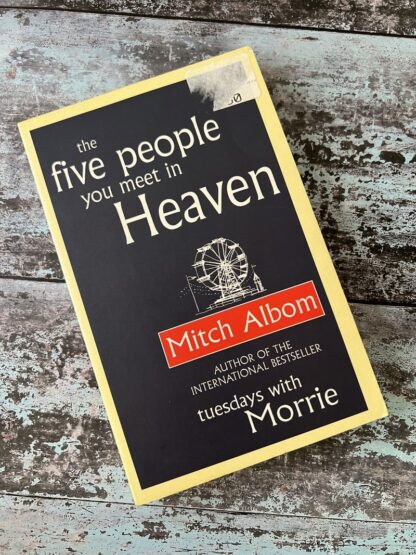 An image of a book by Mitch Albom - The Five People you meet in Heaven