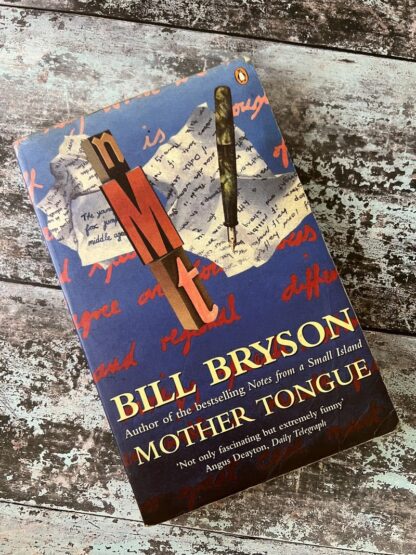 An image of a book by Bill Bryson - Mother Tongue