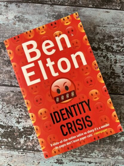 An image of a book by Ben Elton - Identity Crisis