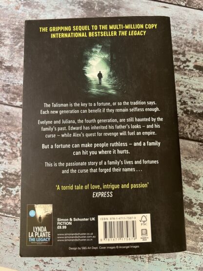 An image of a book by Lynda La Plante - The Talisman