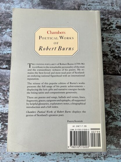 An image of a book by Robert Burns - Poetical Works