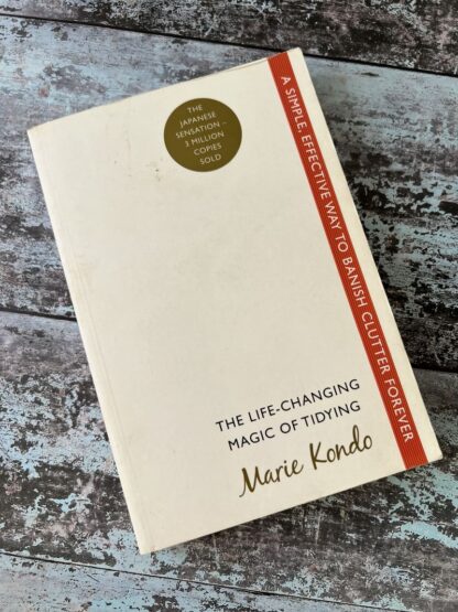An image of a book by Marie Kondo - the Life Changing Magic of Tidying