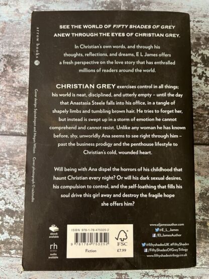 An image of a book by E L James - Grey