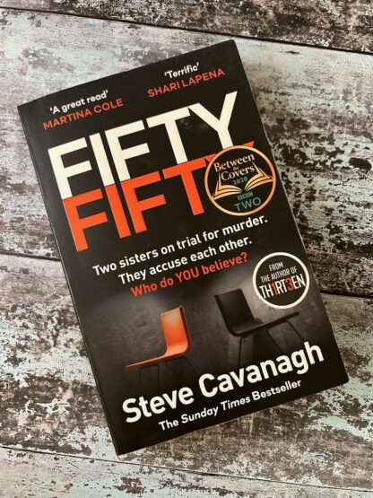 An image of a book by Steve Cavanagh - Fifty Fifty