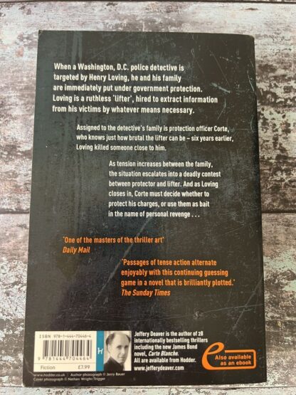 An image of a book by Jeffery Deaver - Edge