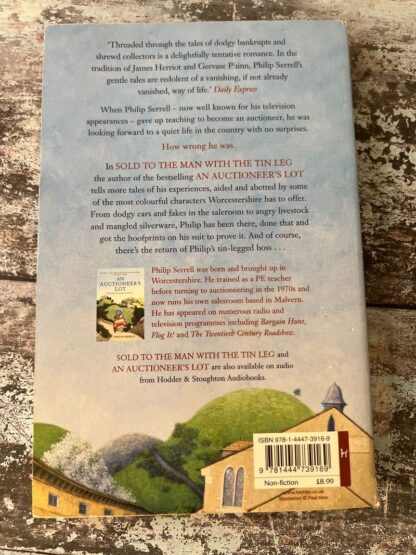 An image of a book by Philip Serrell - Sold to the man with the tin leg